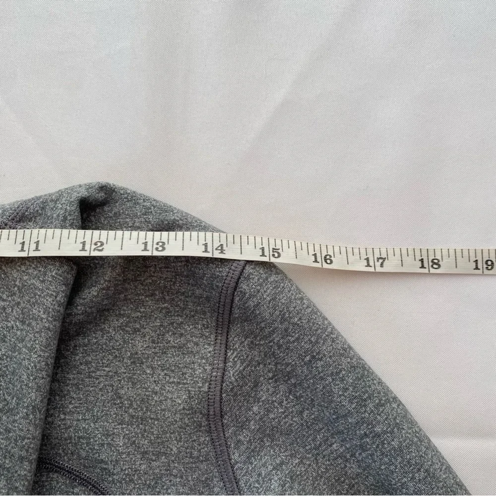 NWOT Lululemon Heathered Slate In Stride Workout Ready Jacket Size 8